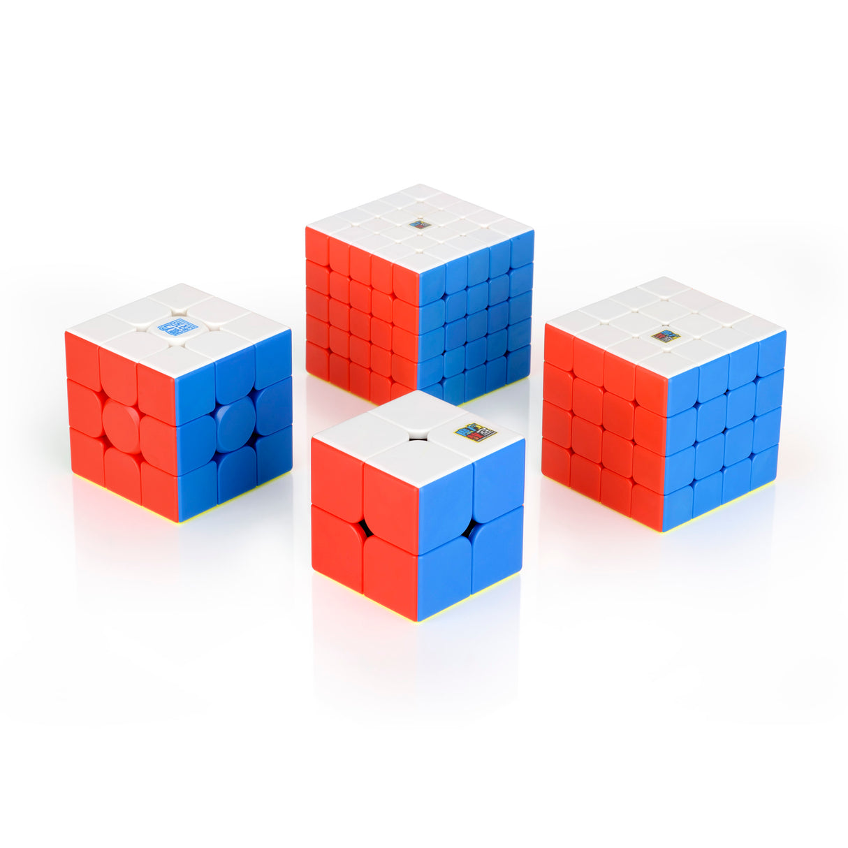 Rubik's cube MoYu MeiLong Magnetic Speedcube Stickerless Bundle