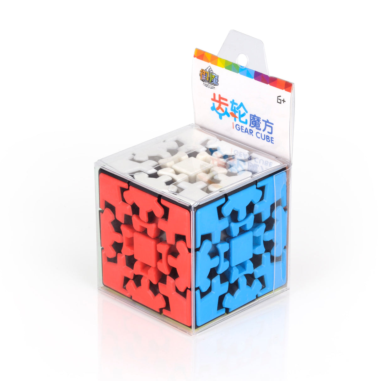 Rubik's cube KungFu 3x3 Gear Cube Speedcube Black