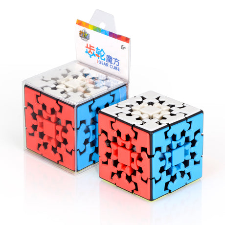 Rubik's cube KungFu 3x3 Gear Cube Speedcube Black