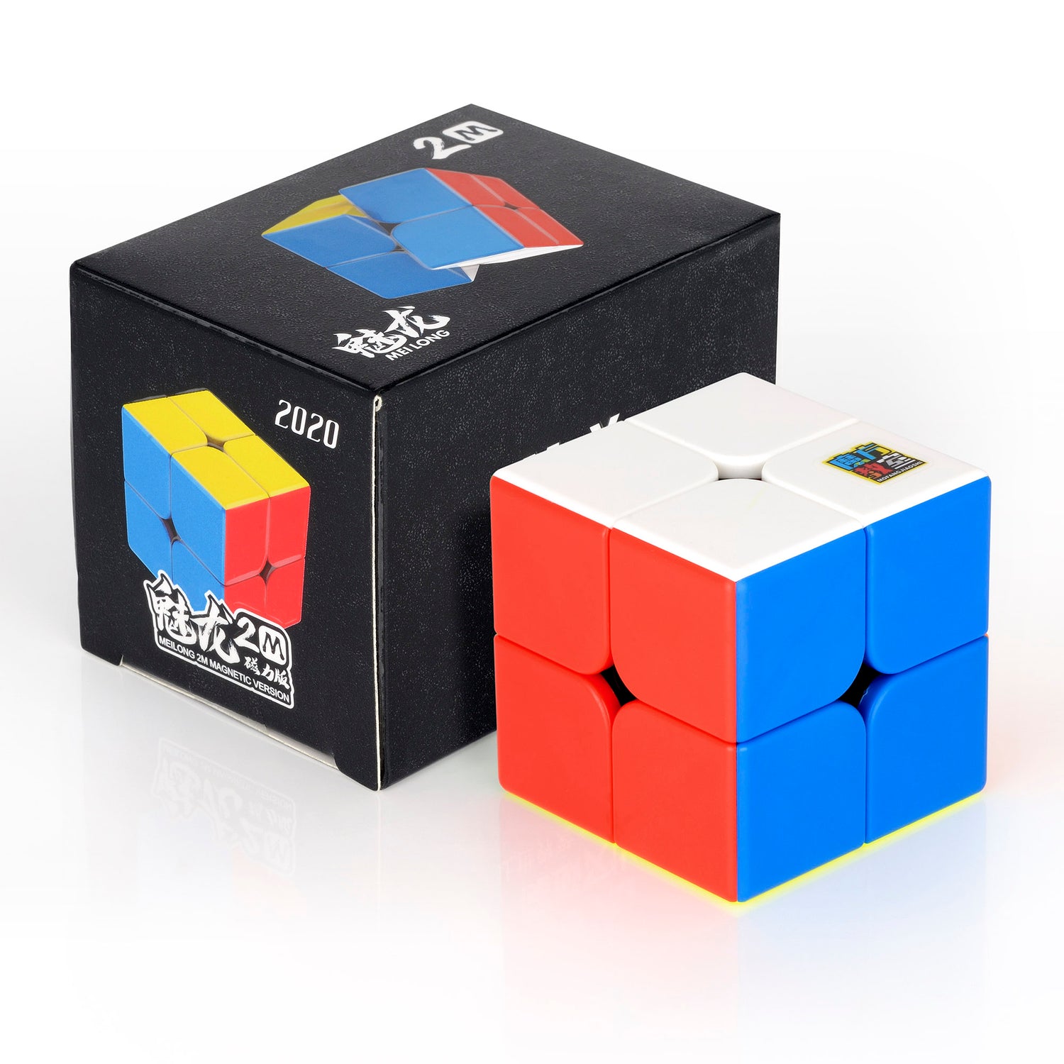 Rubik's cube MoYu 2x2 Meilong-2M Speedcube Stickerless