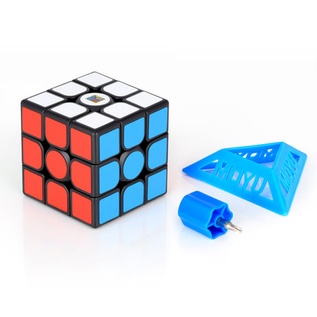 Rubik's cube MoYu 3x3 MeiLong 3M V2 Magnetic Speedcube Black