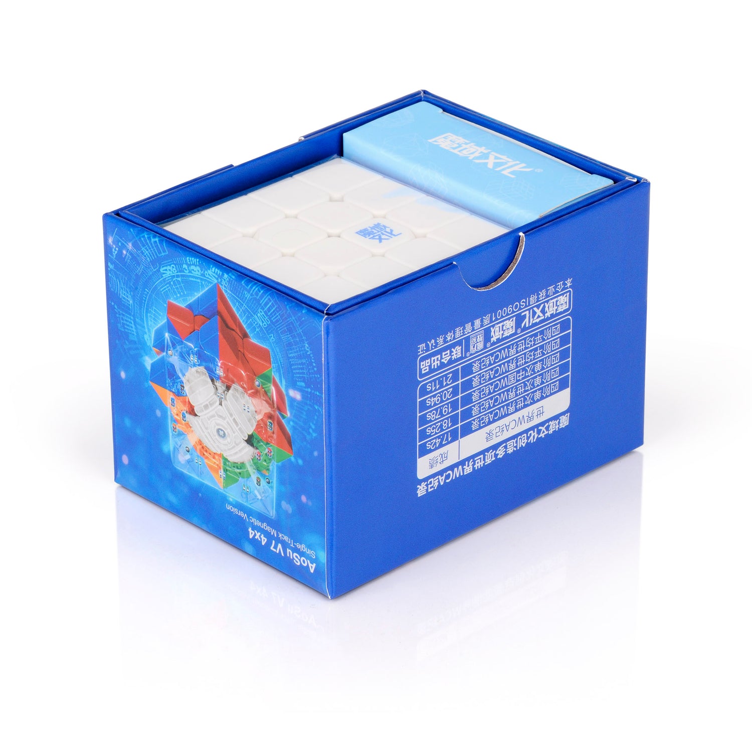 Rubik's cube MoYu 4x4 AoSu V7 M Speedcube Stickerless