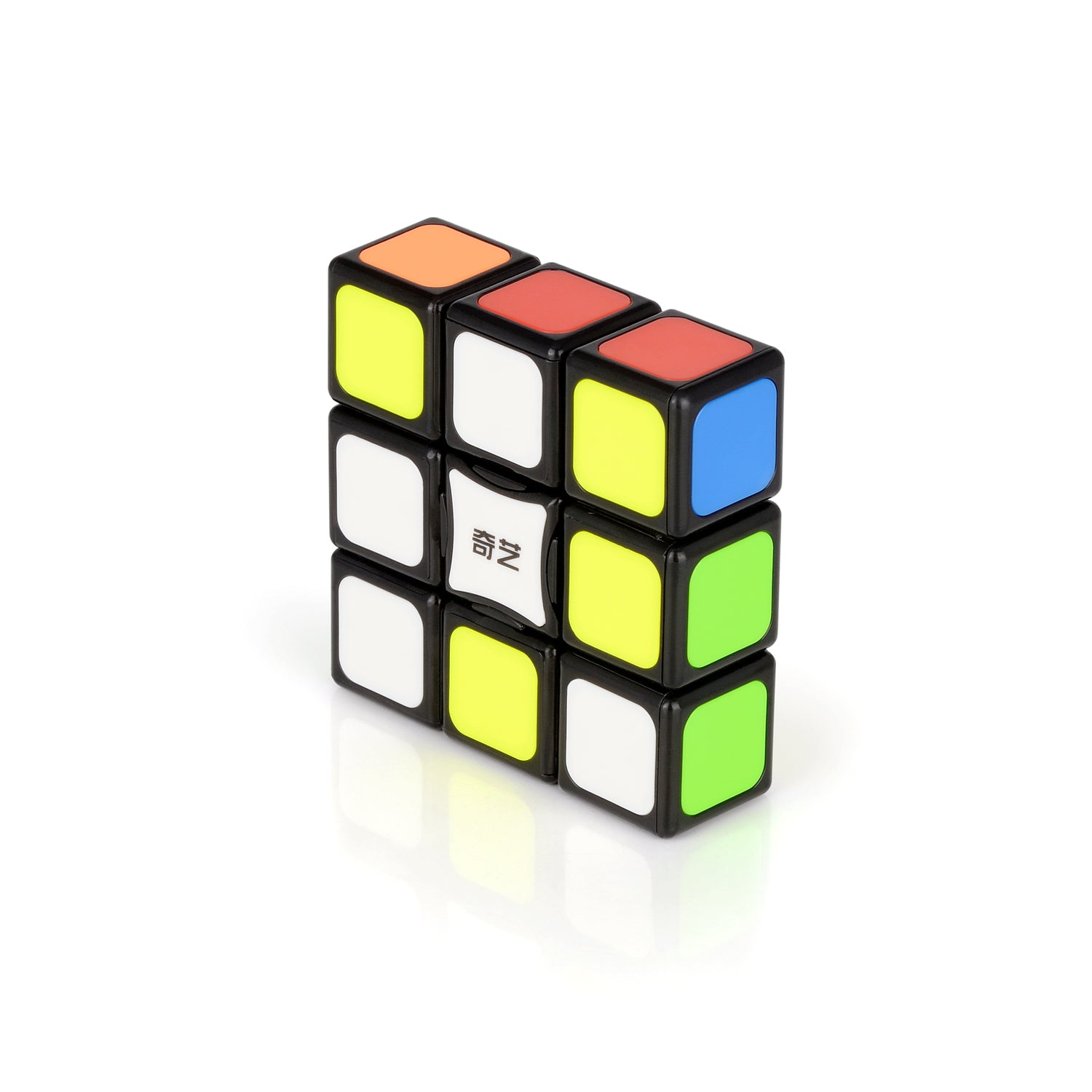 Rubik's cube QiYi 3x3x1 Cuboid Speedcube Black