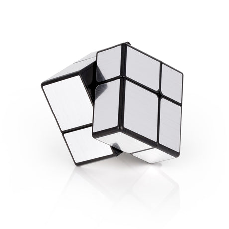 Rubik's cube QiYi 2x2 Mirror Speedcube Black Silver