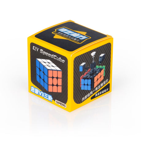 Rubik's cube QiYi 3x3 QiMeng-V3 Speedcube Black