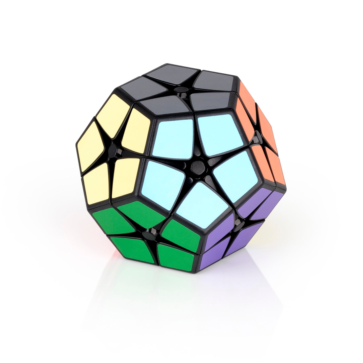 Rubik's cube QiYi 2x2 Kilominx Megaminx Speedcube Black