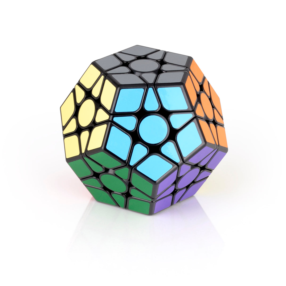 Rubik's cube QiYi Megaminx QiHeng W Speedcube Black