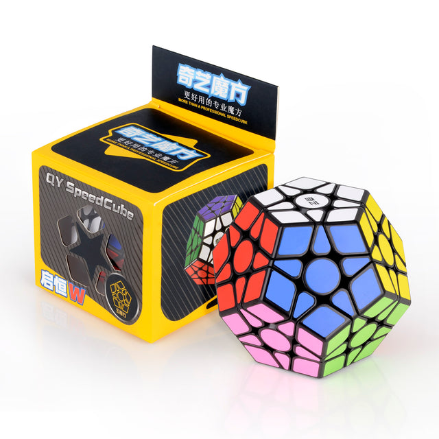 Rubik's cube QiYi Megaminx QiHeng W Speedcube Black