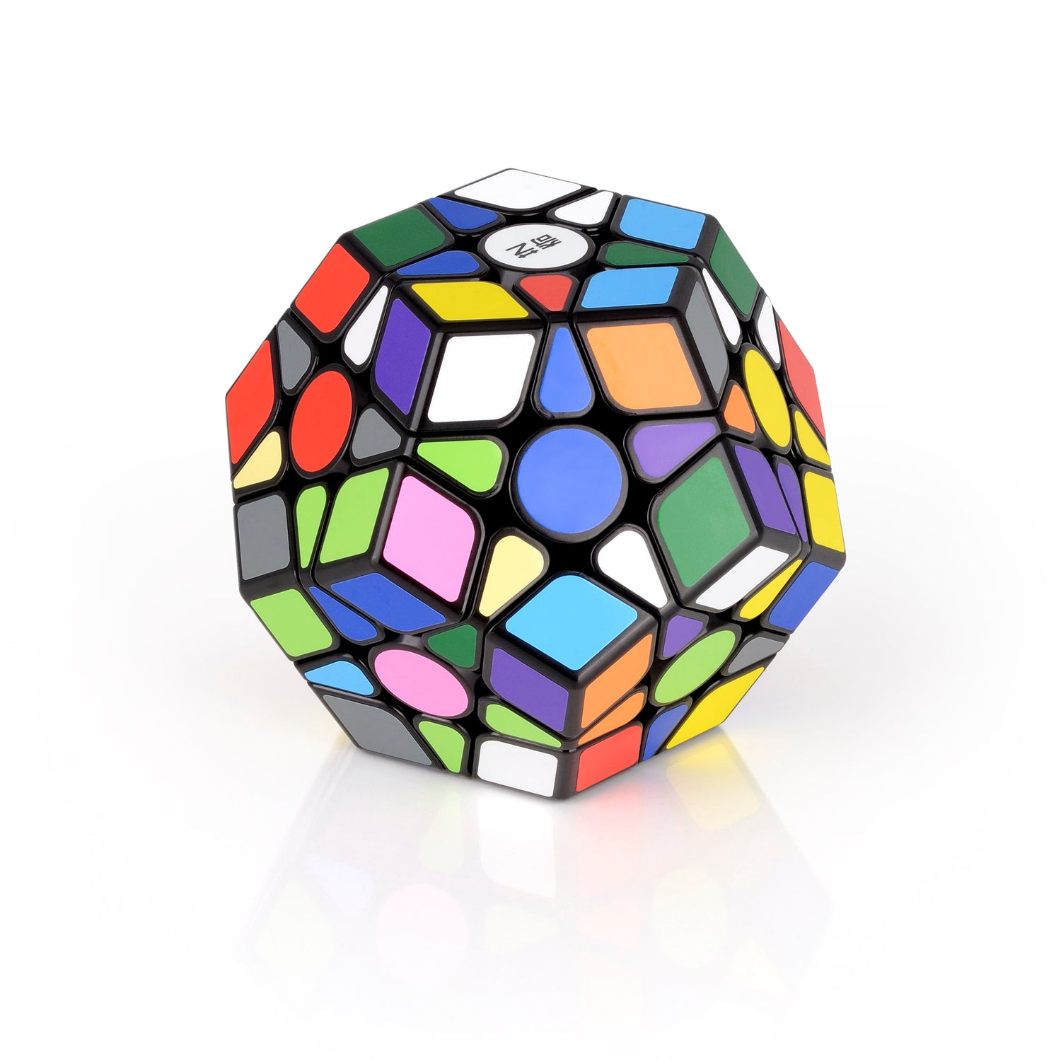 Rubik's cube QiYi Megaminx QiHeng W Speedcube Black