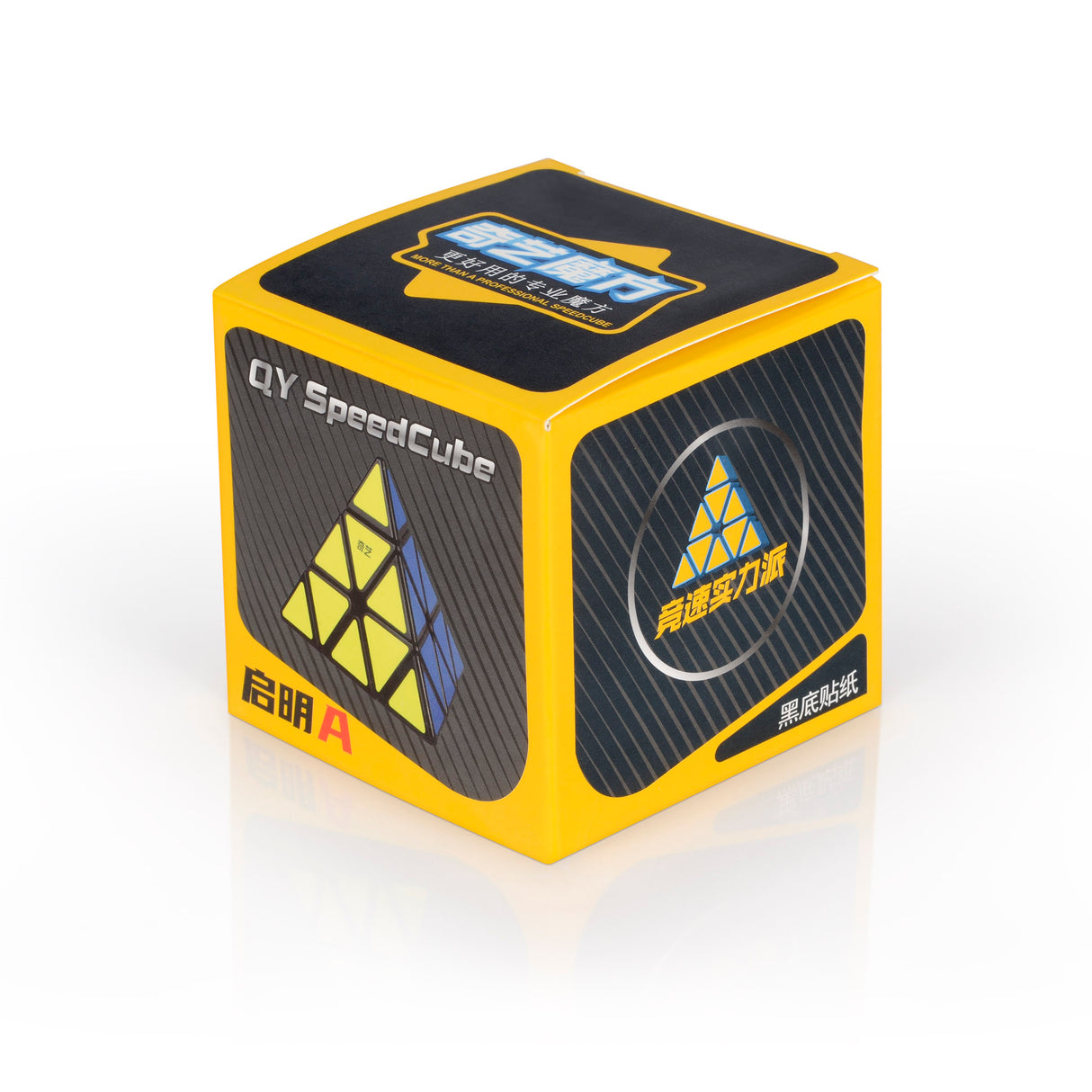 Rubik's cube QiYi Pyraminx QiMing-A Speedcube Black