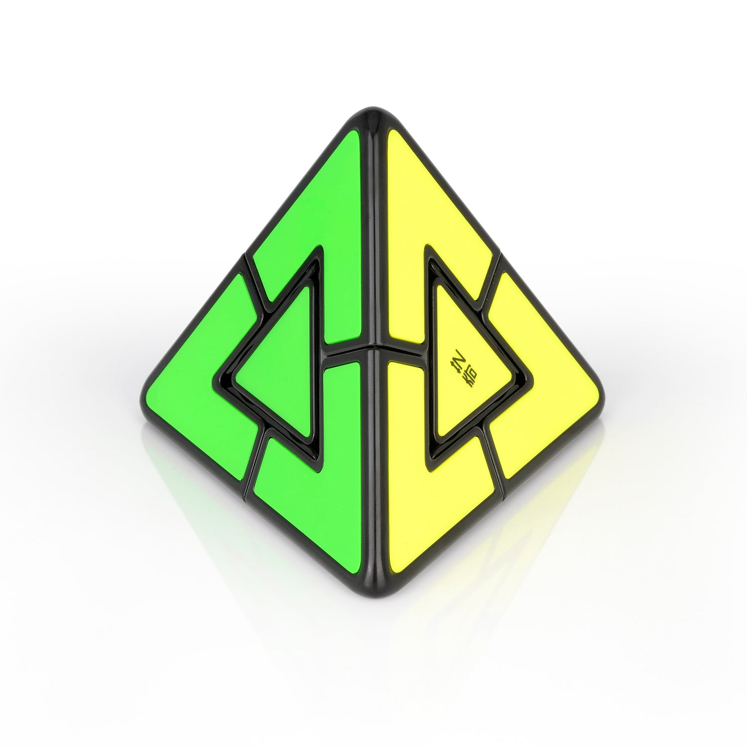 Rubik's cube QiYi Pyraminx Duo Pyramid Speedcube Black