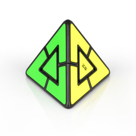 Rubik's cube QiYi Pyraminx Duo Pyramid Speedcube Black