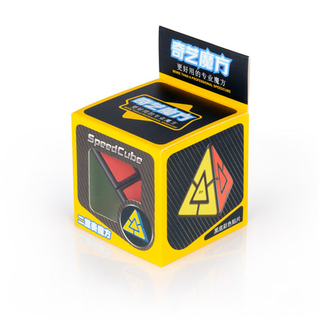 Rubik's cube QiYi Pyraminx Duo Pyramid Speedcube Black