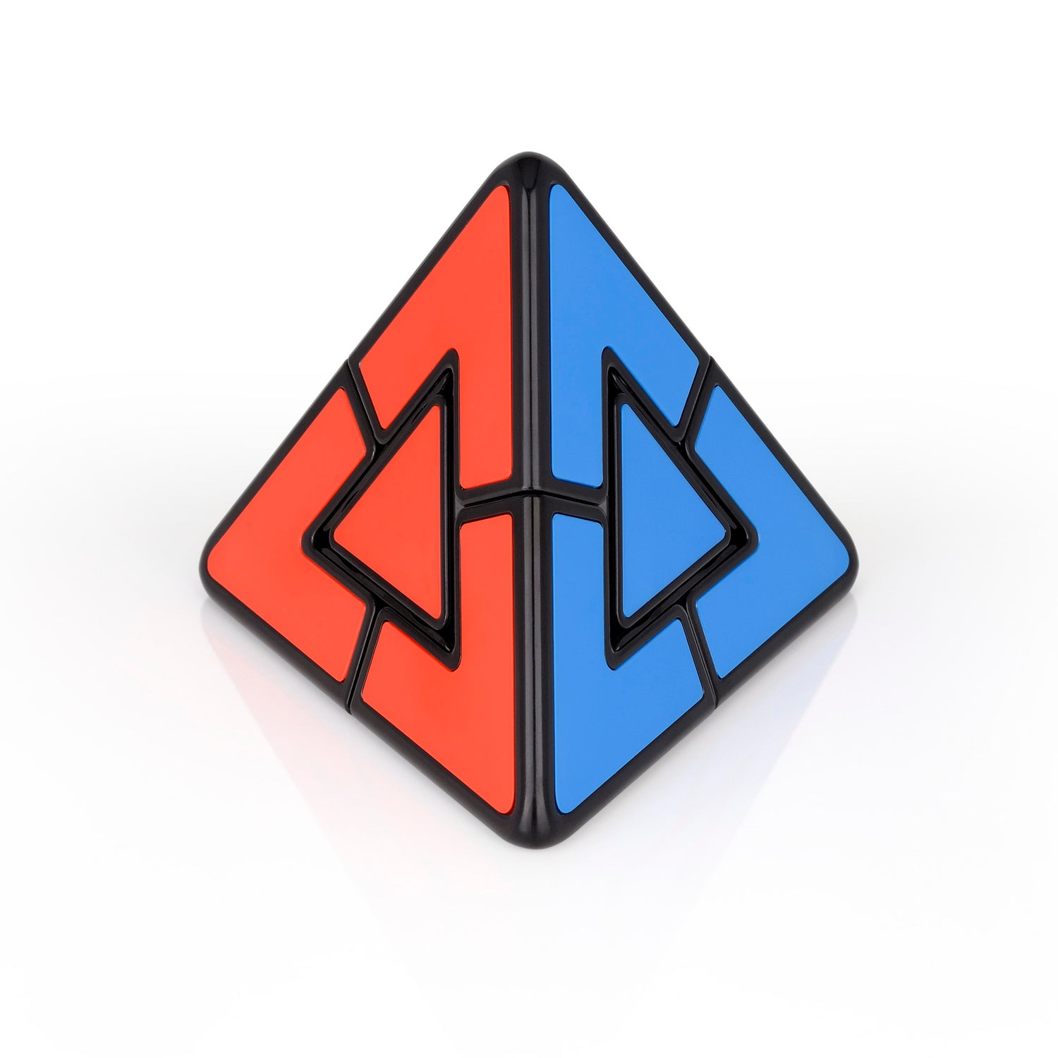 Rubik's cube QiYi Pyraminx Duo Pyramid Speedcube Black