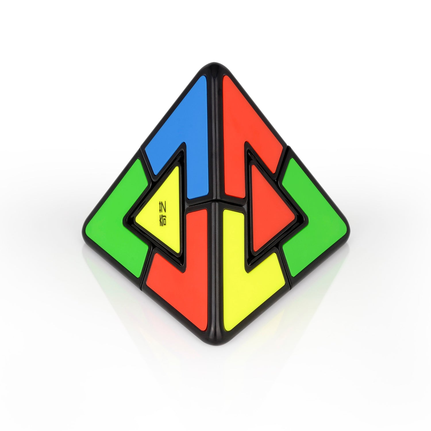 Rubik's cube QiYi Pyraminx Duo Pyramid Speedcube Black