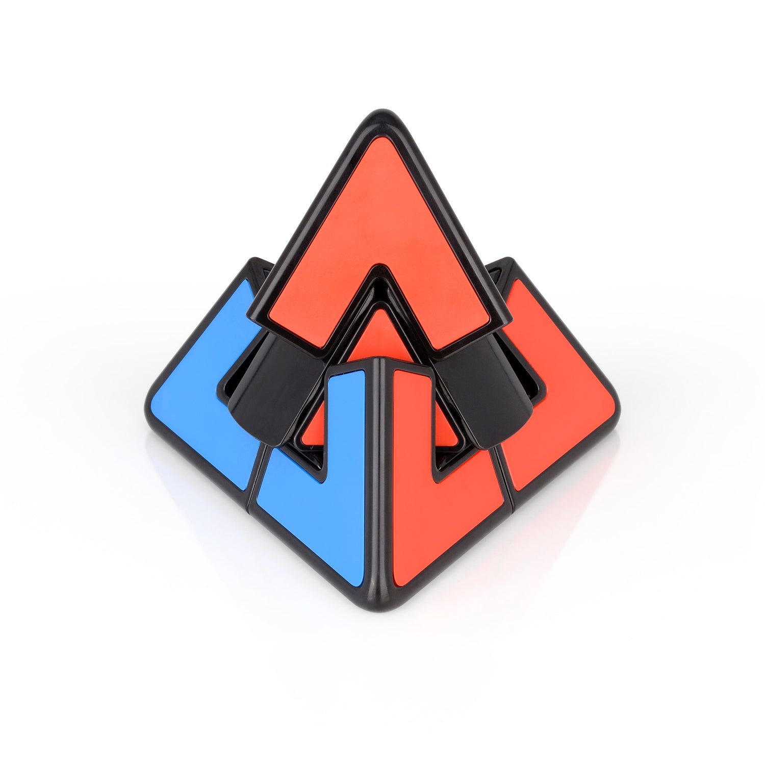 Rubik's cube QiYi Pyraminx Duo Pyramid Speedcube Black