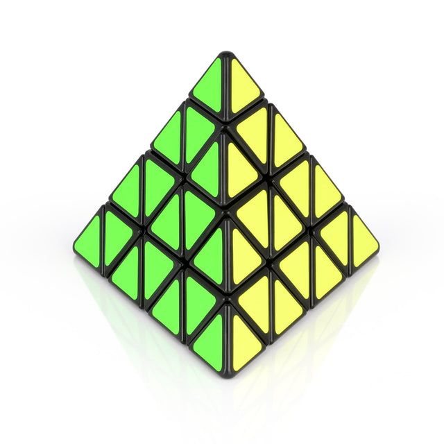 Rubik's cube Sengso Pyraminx 4x4 Pyramid Speedcube Black