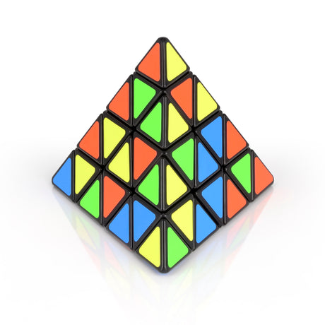 Rubik's cube Sengso Pyraminx 4x4 Pyramid Speedcube Black
