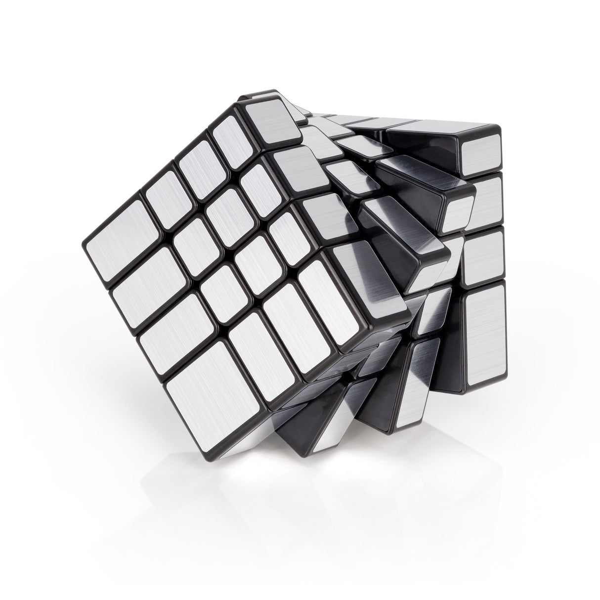 Rubik's cube SengSo 4x4 Mirror Speedcube Black Silver
