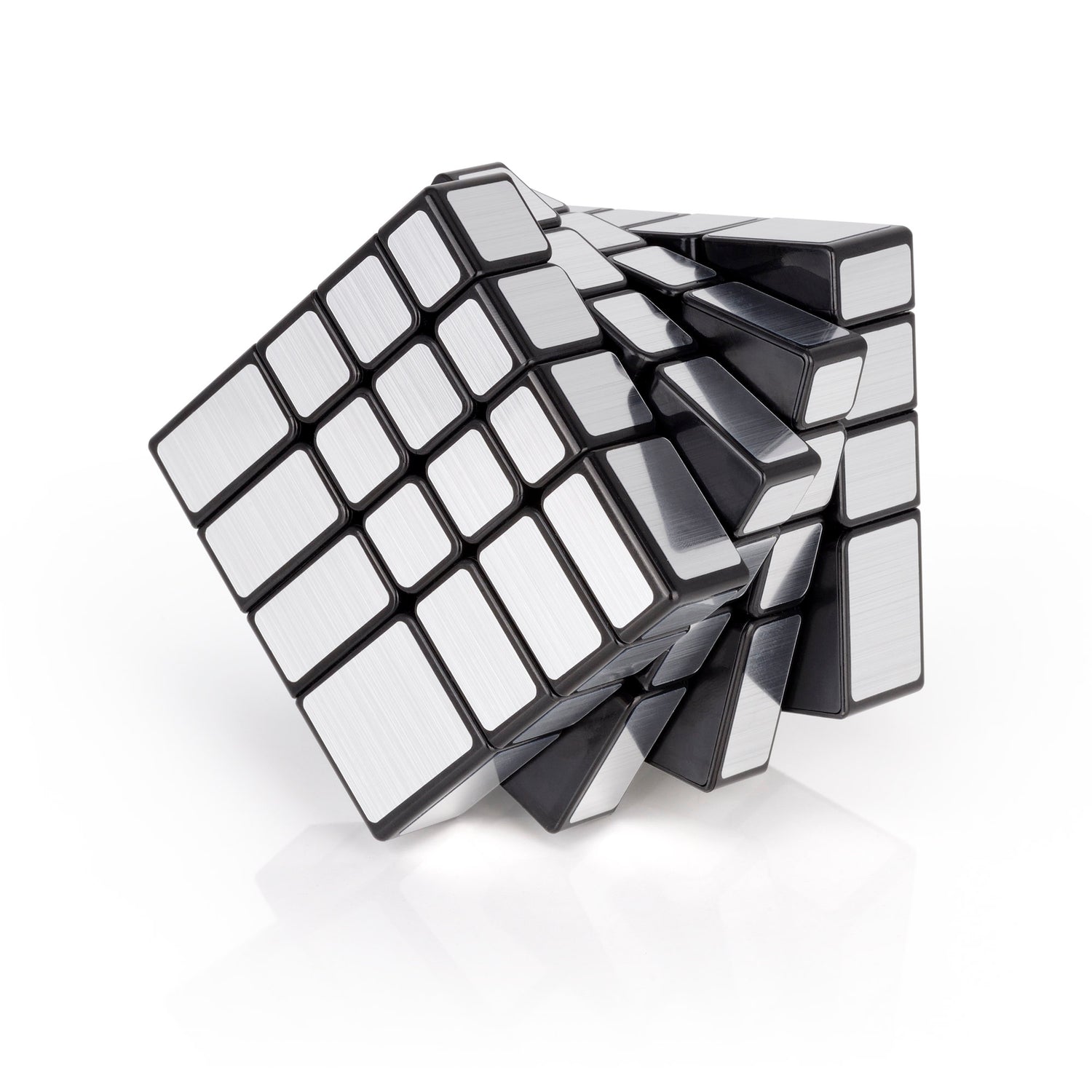 Rubik's cube SengSo 4x4 Mirror Speedcube Black Silver