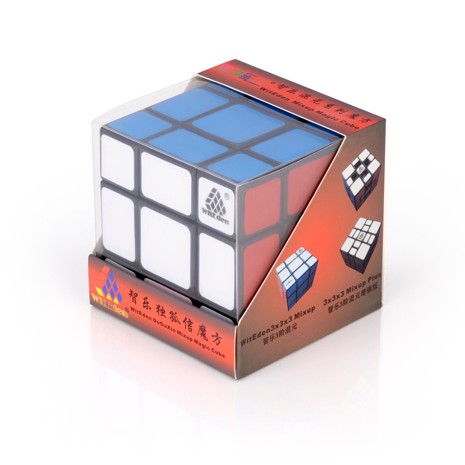 Rubik's cube WitEden 3x3 MixUp Speedcube Black