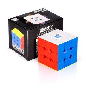 Rubik's cube MoYu 3x3 MeiLong 3M V2 Magnetic Speedcube Stickerless