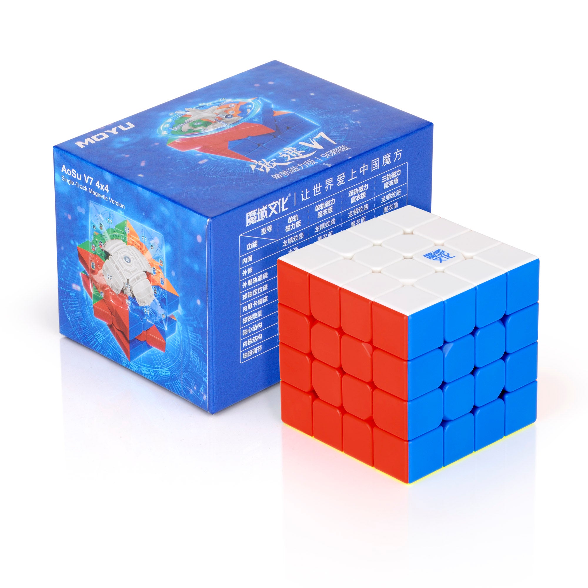 Moyu-Magnetic-444-AoSu-V7-